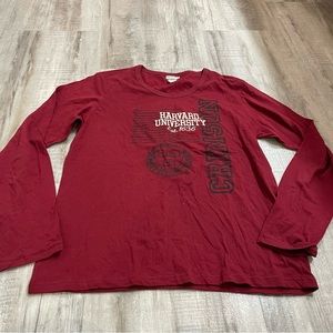 Harvard University Longsleeve Shirt Size XL